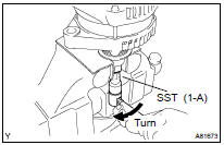 INSTALL GENERATOR PULLEY