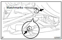 TEMPORARILY TIGHTEN REAR SUSPENSION ARM ASSY NO.2 LH