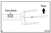 TEMPORARILY TIGHTEN REAR SUSPENSION ARM ASSY NO.2 LH