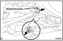 FULLY TIGHTEN REAR SUSPENSION ARM ASSY NO.2 LH