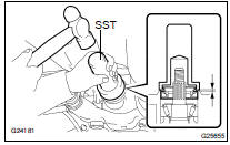 INSTALL REAR DIFFERENTIAL CARRIER OIL SEAL