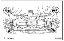 INSTALL REAR SUSPENSION MEMBER SUB-ASSY