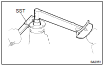  ADJUST DIFFERENTIAL DRIVE PINION PRELOAD