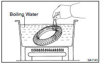 INSTALL DIFFERENTIAL RING GEAR