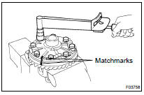 INSTALL DIFFERENTIAL RING GEAR