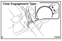 REMOVE FRONT DRIVE SHAFT DAMPER LH