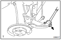 SEPARATE REAR SUSPENSION ARM ASSY NO.2 LH