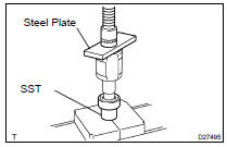 INSTALL FRONT DRIVE SHAFT BEARING