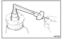 INSPECT DIFFERENTIAL DRIVE PINION PRELOAD