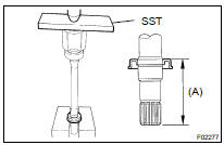 INSTALL FRONT DRIVE SHAFT DUST COVER RH