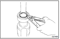 INSTALL FRONT DRIVE SHAFT BEARING