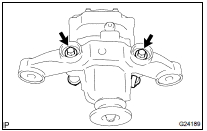 INSTALL REAR DIFFERENTIAL SUPPORT NO.1