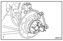 INSPECT BEARING BACKLASH