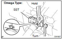 INSTALL FRONT DRIVE SHAFT DAMPER RH CLAMP