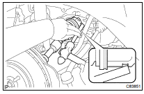 INSTALL FRONT DRIVE SHAFT ASSY LH