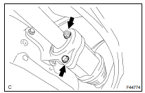 INSTALL FRONT DRIVE SHAFT ASSY RH