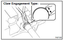 INSTALL FRONT DRIVE SHAFT DAMPER RH CLAMP