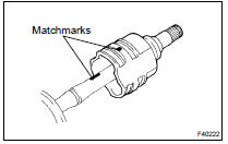 INSTALL FRONT DRIVE INBOARD JOINT ASSY LH