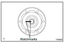  REMOVE CENTER SUPPORT BEARING ASSY NO.2