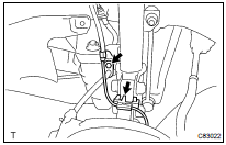 INSTALL SPEED SENSOR FRONT LH