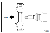  INSTALL CENTER SUPPORT BEARING ASSY NO.1
