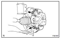 SEPARATE FRONT DISC BRAKE CALIPER ASSY LH