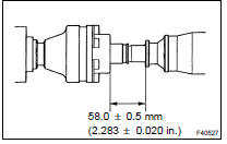  FULLY TIGHTEN PROPELLER W/CENTER BEARING SHAFT ASSY