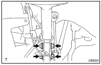 INSTALL FRONT AXLE ASSY LH