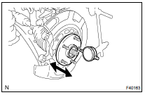 INSPECT BEARING BACKLASH