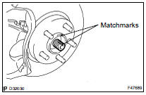 INSTALL FRONT AXLE ASSY LH