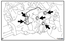 REMOVE TRANSFER STIFFENER PLATE RH (2AZ-FE ENGINE TYPE)