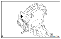 REMOVE TRANSFER COVER GASKET