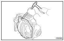 REMOVE TRANSFER CASE COVER NO.1