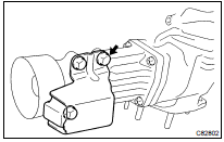 REMOVE TRANSFER DYNAMIC DAMPER