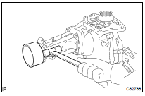 REMOVE TRANSFER EXTENSION HOUSING DUST DEFLECTOR