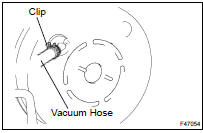 REMOVE BRAKE BOOSTER ASSY