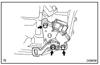 REMOVE PARK/NEUTRAL POSITION SWITCH ASSY