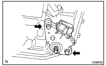 INSTALL PARK/NEUTRAL POSITION SWITCH ASSY