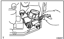 REMOVE PARK/NEUTRAL POSITION SWITCH ASSY