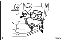 INSTALL PARK/NEUTRAL POSITION SWITCH ASSY