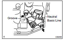 INSTALL PARK/NEUTRAL POSITION SWITCH ASSY