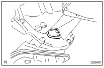 INSTALL FLYWHEEL HOUSING UNDER COVER