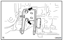  INSTALL TRANSVERSE ENGINE ENGINE MOUNTING BRACKET