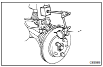  INSPECT DISC RUNOUT