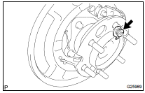 INSTALL PARKING BRAKE SHOE ASSY LH NO.2