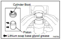 INSTALL PISTON SEAL