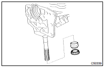 INSTALL DRIVEN PINION