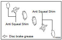  INSTALL ANTI SQUEAL SHIM KIT REAR