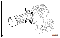 INSTALL TRANSFER EXTENSION HOUSING SUB-ASSY