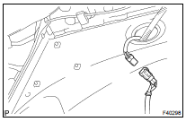 INSTALL SPEED SENSOR FRONT LH